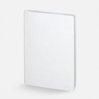 Ежедневник Nebraska Flex, недатированный, белый с серебристым