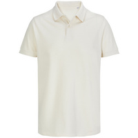 Рубашка поло унисекс Pacific, светло-бежевая (неокрашенная)