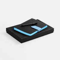 Набор Boom, черный с голубом