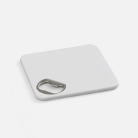 Костер с открывашкой для бутылок Bartender, ver.2, белый