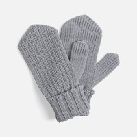 Варежки Nordkyn, светло-серый меланж