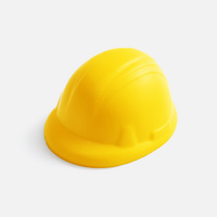 Антистресс «Каска», желтый