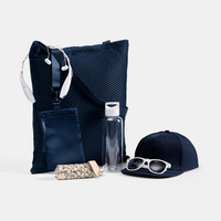 Набор Sommerset, синий с белым