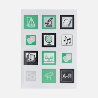 Стикерпак UV-DTF Industry, наука и искусство