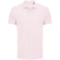 Рубашка поло унисекс Pacific, светло-розовая