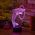 3D лампа Дельфин в кольце - миниатюра - рис 6.