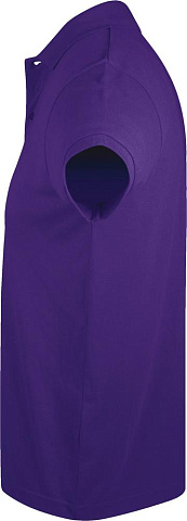 Рубашка поло мужская Prime Men 200 темно-фиолетовая - рис 4.