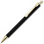 Ручка шариковая Lobby Soft Touch Gold, черная - миниатюра - рис 2.