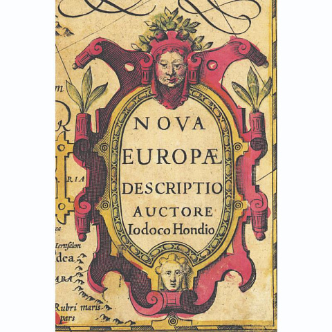 Карта новой Европы Йодокуса Хондиуса - рис 4.