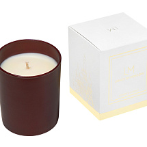 Ароматическая свеча в бордовом стакане Sunset, коллекция Exclusive, 250 мл (без лого LM)