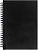 Ежедневник Notera Maxi, недатированный, черный - миниатюра