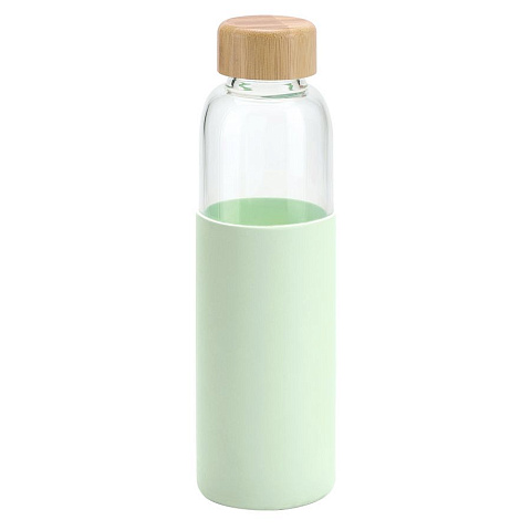Бутылка для воды Dakar, прозрачная с зеленым - рис 2.