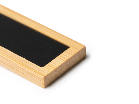 Брелок KRAUS из натурального дерева и стали KRAUS, прямоугольный - рис 3.