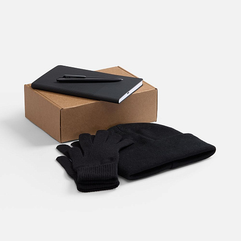 Набор Knit Warm, черный - рис 2.