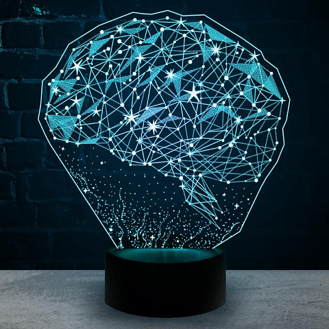 3D светильник Мозг (Нейронные сети) - рис 2.