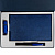 Коробка Silk с ложементом под ежедневник 13x21 см, флешку и ручку, синяя - миниатюра - рис 5.