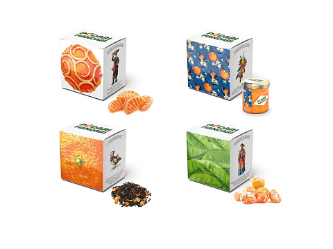 Подарочный набор с чаем и сладостями ПодариМандари (Р) - рис 4.