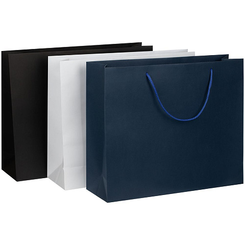 Пакет бумажный Arc L, черный - рис 4.