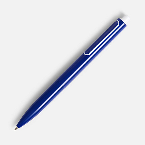 Ручка шариковая Outliner, синяя с белым - рис 2.