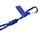 Брелок-веревочка на карабине Trinket, синий - миниатюра - рис 2.