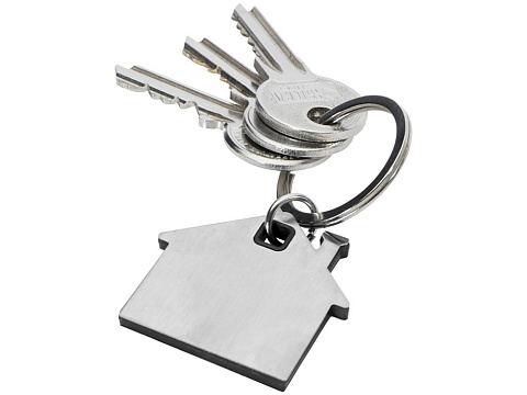 Брелок Nook в форме домика - Сплошной черный - рис 4.