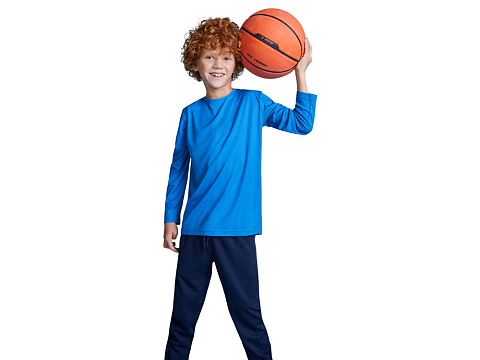 Лонгслив Estoril детский, королевский синий - рис 5.