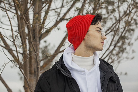 Шапка Life Explorer, красная (пламенный алый) - рис 8.
