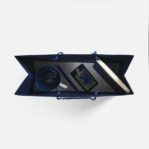 Набор Flat White, синий - рис 3.