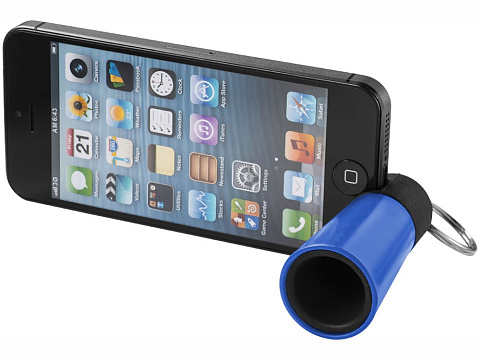 Усилитель-подставка для смартфона Sonic, ярко-синий - рис 3.