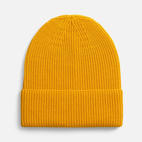 Шапка Nobilis Mono, желтая (медовая) - рис 2.