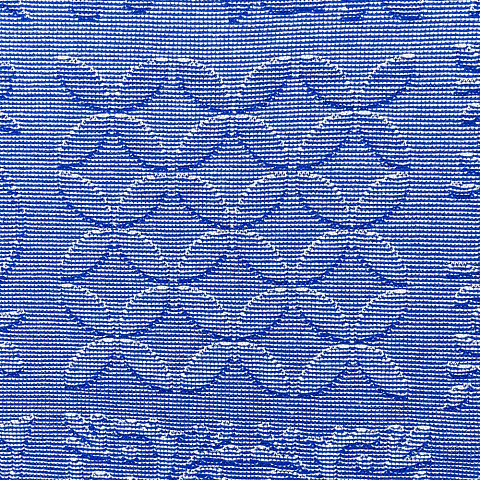 Плед Ornamental, синий - рис 5.