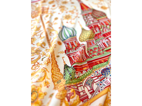 Платок Собор Василия Блаженного - рис 2.