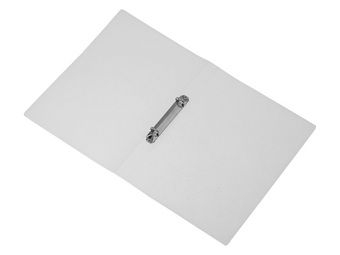 Папка пластиковая с 2 кольцами, прозрачный - рис 4.