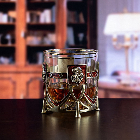 Гербовый набор с лафитниками и бокалами для виски - рис 4.