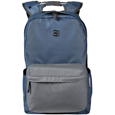Рюкзак Photon с водоотталкивающим покрытием, голубой с серым - рис 3.