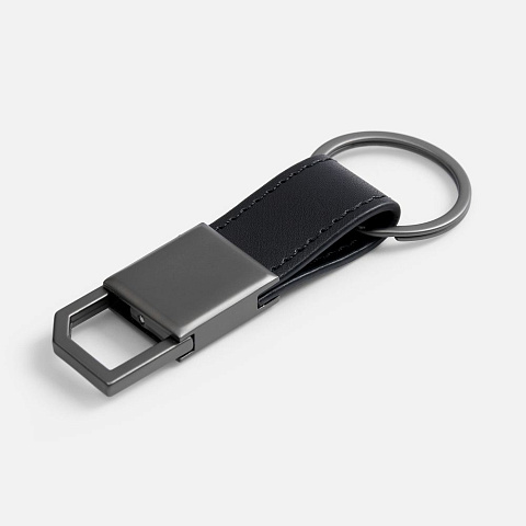 Брелок с карабином Rengas, черный - рис 2.