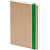 Ежедневник Eco Write Mini, недатированный, с зеленой резинкой - миниатюра