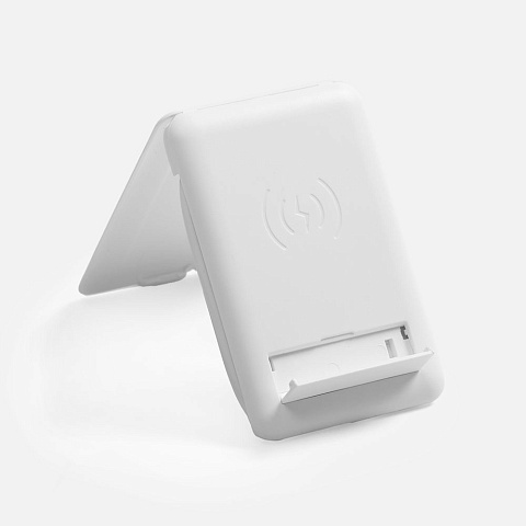 Органайзер с беспроводной зарядкой и набором адаптеров Octopod, белый - рис 5.