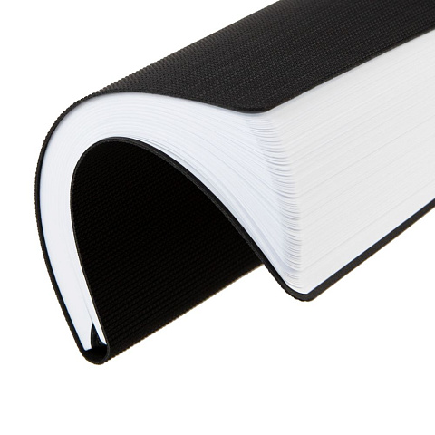 Ежедневник Knit, недатированный, черный - рис 6.