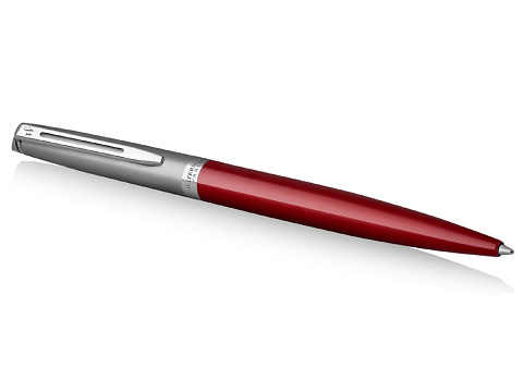 Шариковая ручка Waterman Hemisphere Entry Point Stainless Steel Red в подарочной упаковке - рис 3.