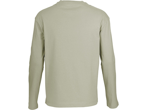 Лонгслив оверсайз Berlin унисекс, оливковый - рис 2.