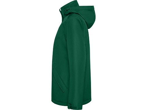 Парка утепленная America женская, бутылочный зеленый - рис 3.