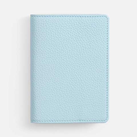 Обложка для паспорта Unison, голубая - рис 2.