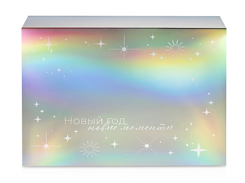 Подарочный набор с палантином и термокружкой, белый - рис 12.