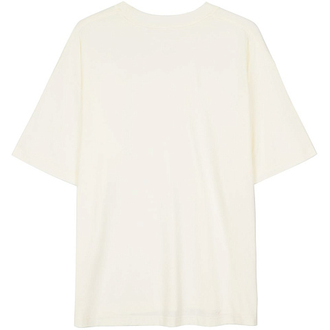 Футболка оверсайз унисекс Lavinia, белая - рис 3.