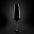 Набор бокалов для шампанского из черного стекла (4 шт) - миниатюра - рис 4.