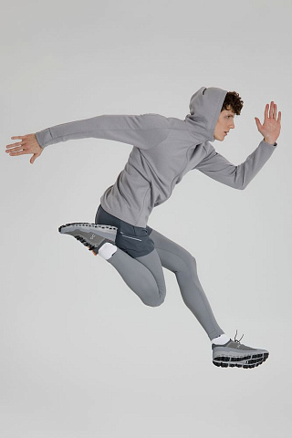 Куртка с капюшоном унисекс Begi, серая - рис 14.