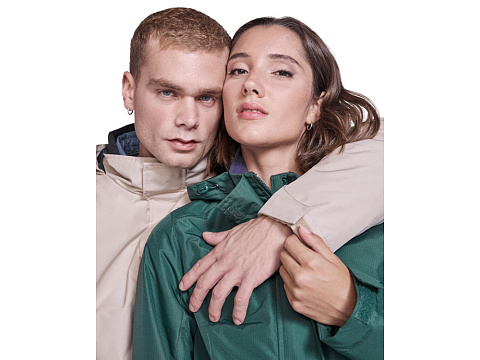 Парка утепленная America женская, бутылочный зеленый - рис 6.