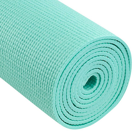 Коврик для йоги и фитнеса Mild Vibe, зеленый (мятный) - рис 3.