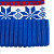 Новогодняя шапка Happy Winter (синяя) - миниатюра - рис 3.